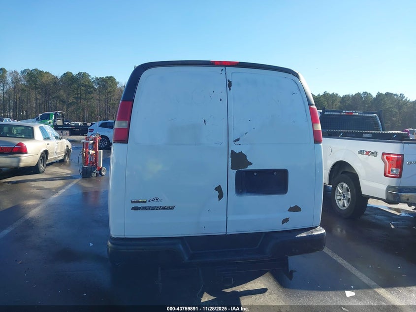 2010 Chevrolet Express 2500 Work Van VIN: 1GCZGFAAXA1139688 Lot: 43759891