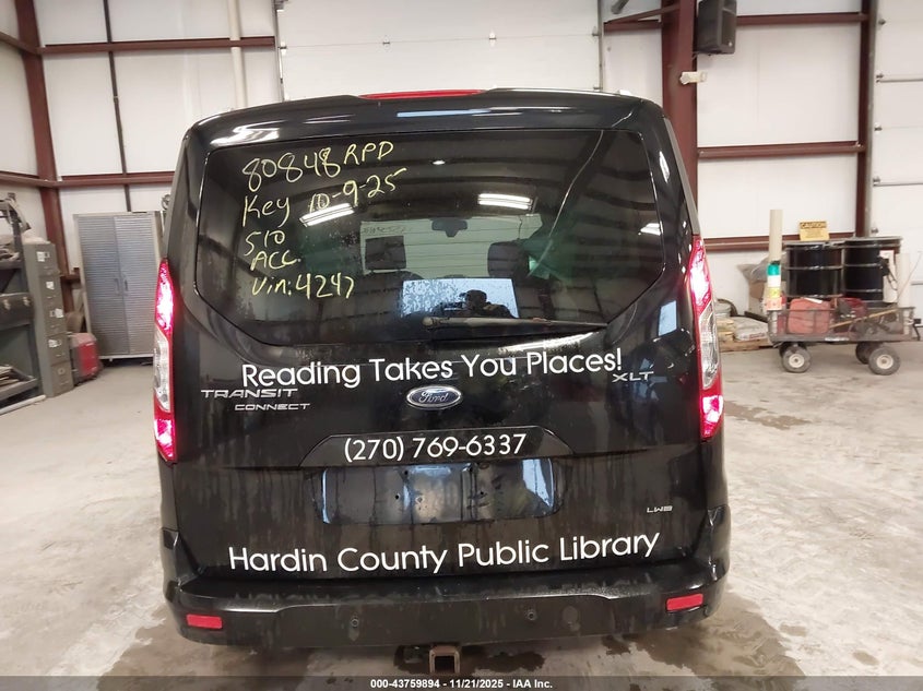 2016 Ford Transit Connect Xlt VIN: NM0GE9F70G1264247 Lot: 43759894