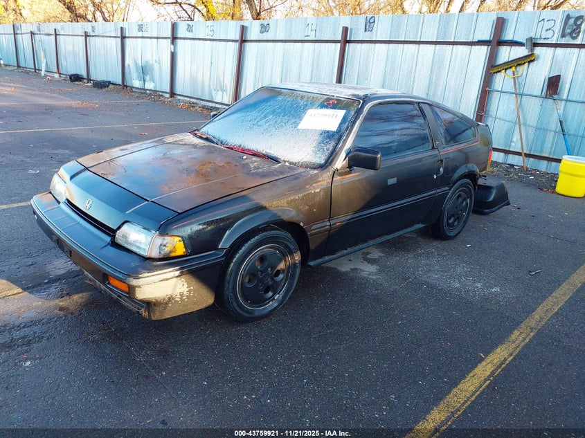 JHMAF5338GS014778 1986 HONDA CIVIC photo no. 2
