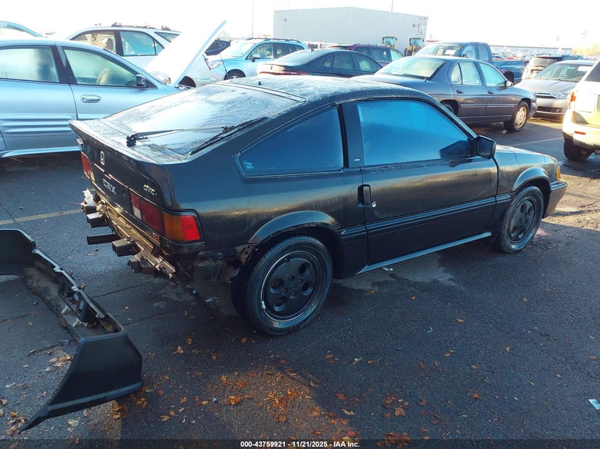 JHMAF5338GS014778 1986 HONDA CIVIC photo no. 4