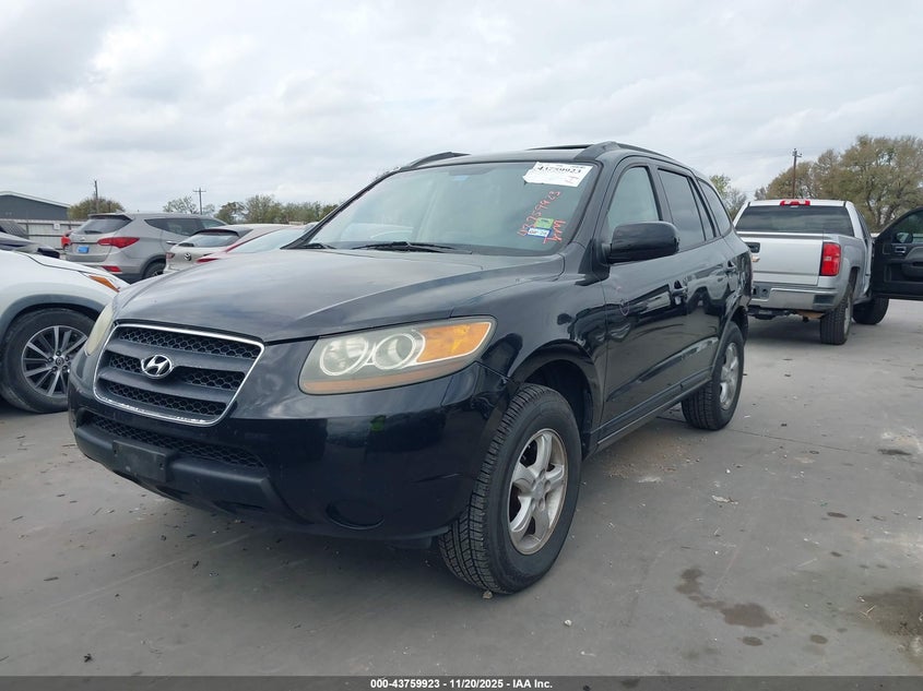 5NMSG13D57H060925 2007 HYUNDAI SANTA FE photo no. 2