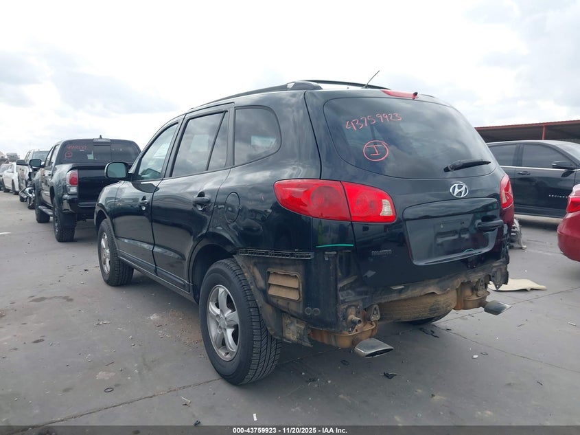 5NMSG13D57H060925 2007 HYUNDAI SANTA FE photo no. 3