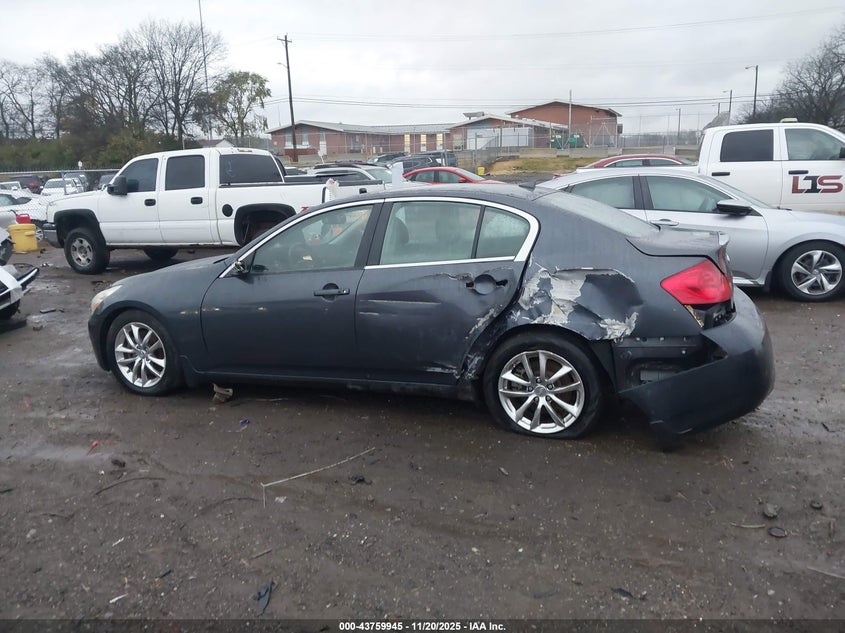 2008 Infiniti G35X VIN: JNKBV61F58M277357 Lot: 43759945