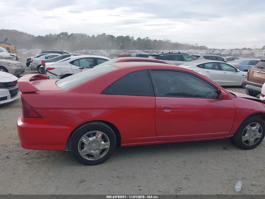 2004 Honda Civic Vp VIN: 1HGEM22134L041028 Lot: 43760021