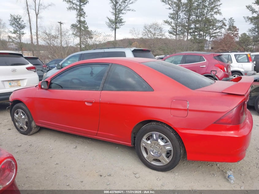 2004 Honda Civic Vp VIN: 1HGEM22134L041028 Lot: 43760021