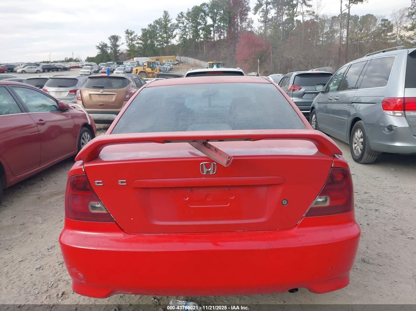 2004 Honda Civic Vp VIN: 1HGEM22134L041028 Lot: 43760021