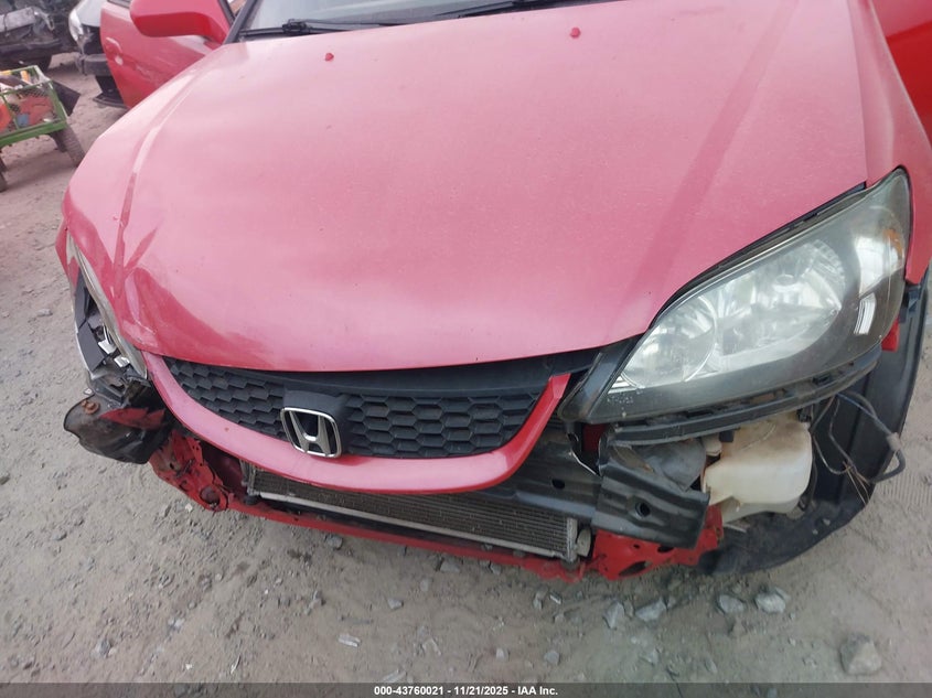 2004 Honda Civic Vp VIN: 1HGEM22134L041028 Lot: 43760021