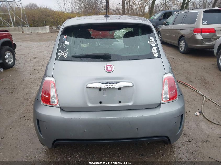 2015 Fiat 500E Battery Electric VIN: 3C3CFFGE9FT685390 Lot: 43760030