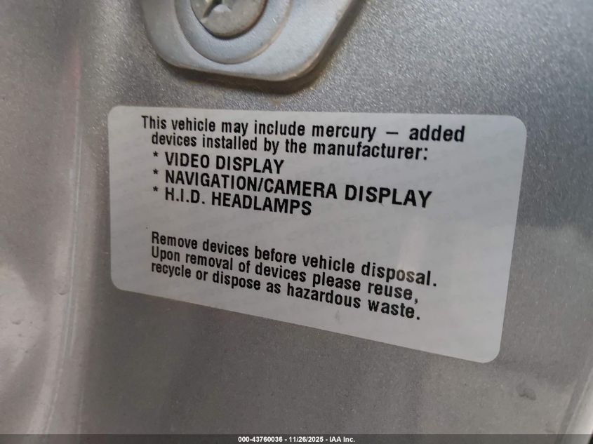 2015 Dodge Grand Caravan Sxt VIN: 2C4RDGCG7FR558813 Lot: 43760036