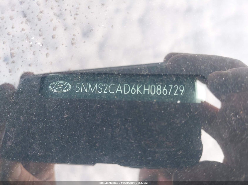 5NMS2CAD6KH086729 2019 HYUNDAI SANTA FE photo no. 17