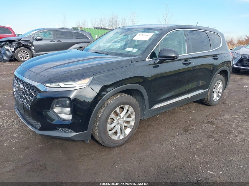 5NMS2CAD6KH086729 2019 HYUNDAI SANTA FE photo no. 2