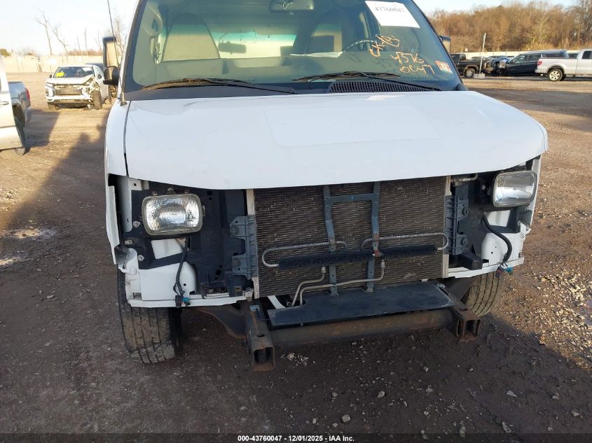 2015 Chevrolet Express 2500 Work Van VIN: 1GCWGFCF6F1158810 Lot: 43760047