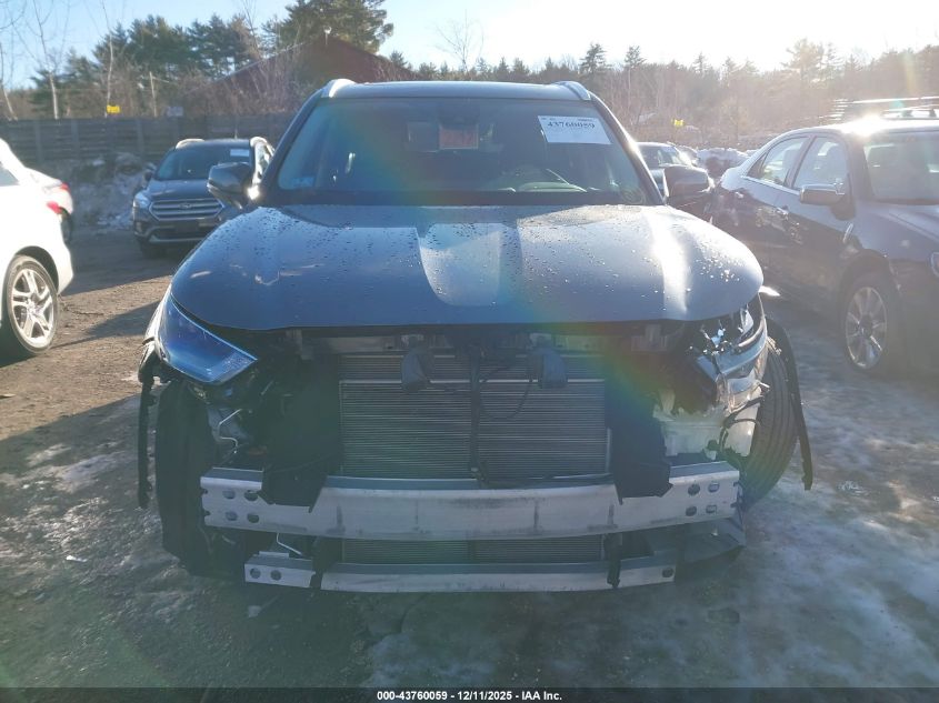 2021 Toyota Highlander Xle VIN: 5TDHZRBH2MS557155 Lot: 43760059