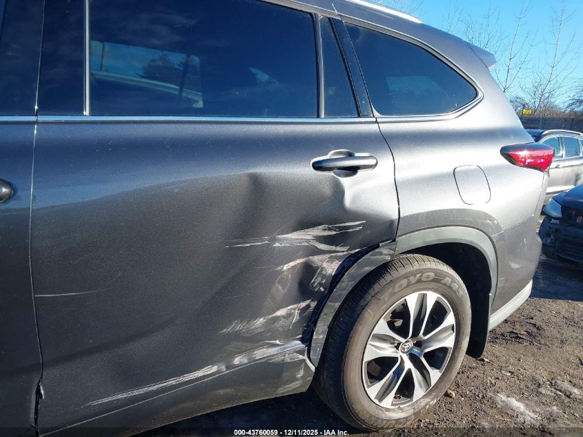 2021 Toyota Highlander Xle VIN: 5TDHZRBH2MS557155 Lot: 43760059