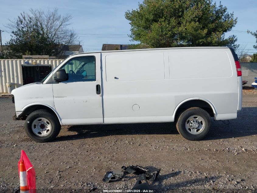 2014 Chevrolet Express 2500 Work Van VIN: 1GCWGFCA1E1199090 Lot: 43760067