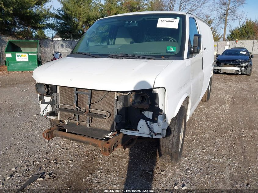 2014 Chevrolet Express 2500 Work Van VIN: 1GCWGFCA1E1199090 Lot: 43760067
