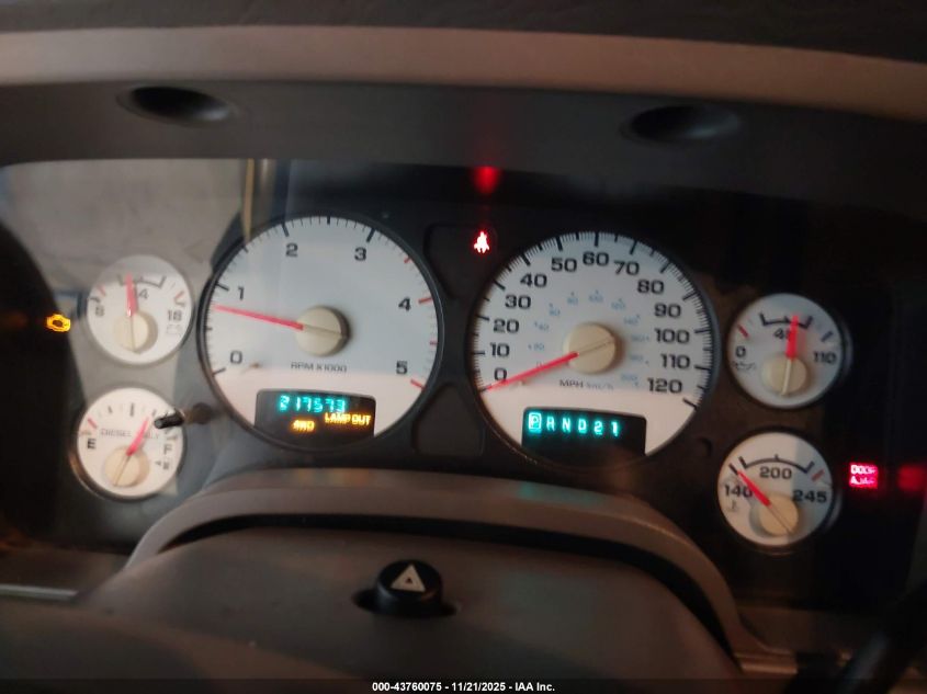 2004 Dodge Ram 2500 Slt/Laramie VIN: 3D7KU28C44G103095 Lot: 43760075