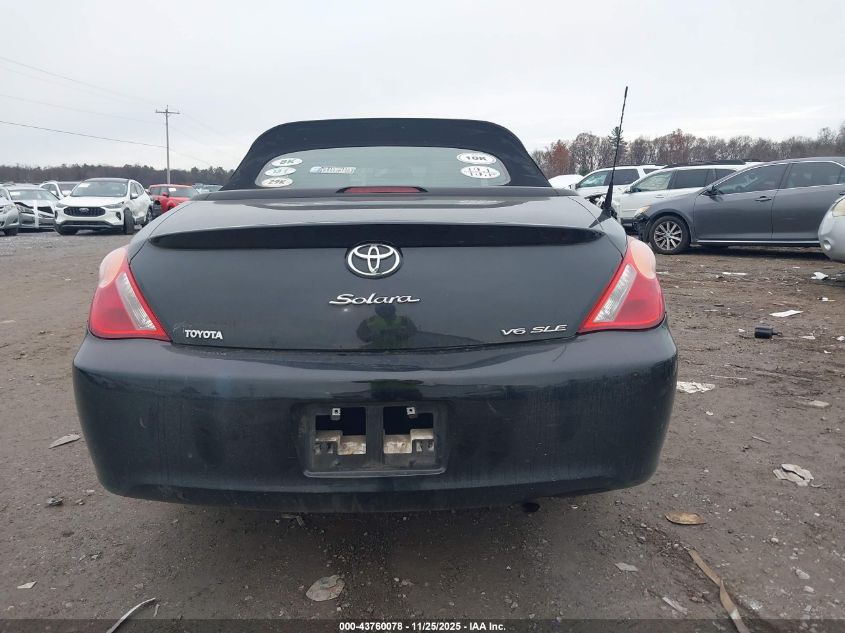 2006 Toyota Camry Solara Sle VIN: 4T1FA38P96U085024 Lot: 43760078
