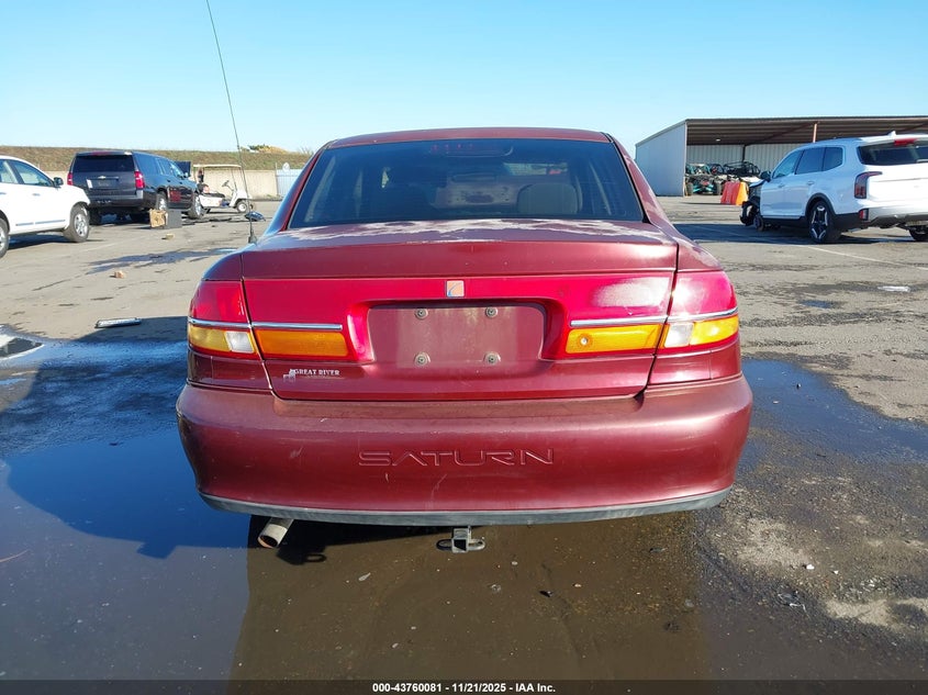 2001 Saturn L200 VIN: 1G8JU52F61Y540635 Lot: 43760081