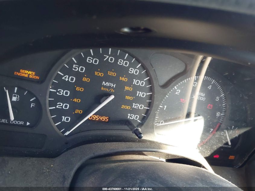 2001 Saturn L200 VIN: 1G8JU52F61Y540635 Lot: 43760081