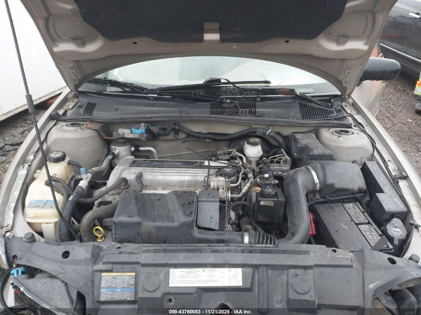 2004 Chevrolet Cavalier VIN: 1G1JC52F247250145 Lot: 43760083