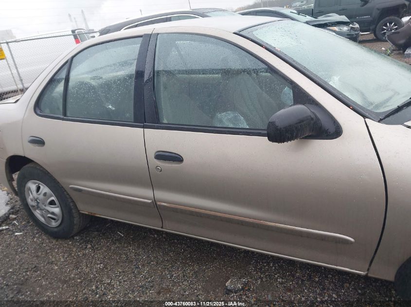 2004 Chevrolet Cavalier VIN: 1G1JC52F247250145 Lot: 43760083