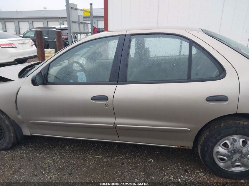 2004 Chevrolet Cavalier VIN: 1G1JC52F247250145 Lot: 43760083