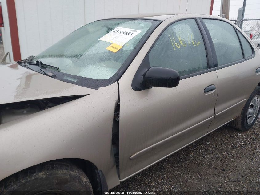 2004 Chevrolet Cavalier VIN: 1G1JC52F247250145 Lot: 43760083