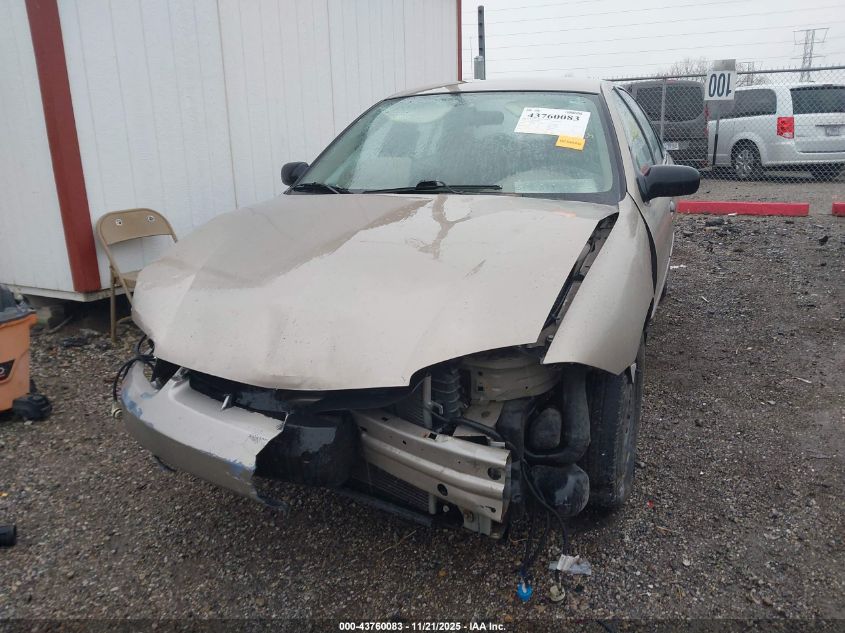 2004 Chevrolet Cavalier VIN: 1G1JC52F247250145 Lot: 43760083