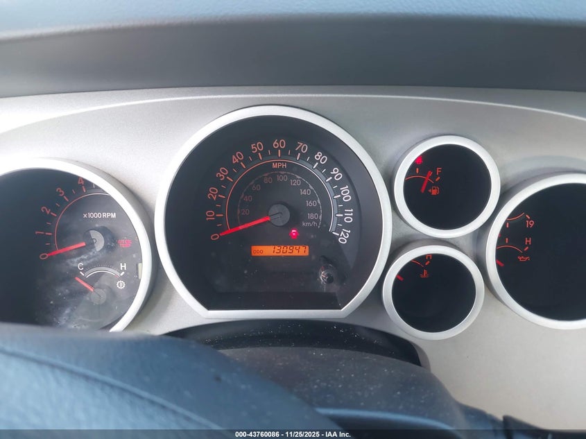 2008 Toyota Tundra Sr5 5.7L V8 VIN: 5TFEV54118X048049 Lot: 43760086