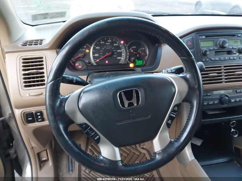 2003 Honda Pilot Ex-L VIN: 2HKYF18583H607536 Lot: 43760104