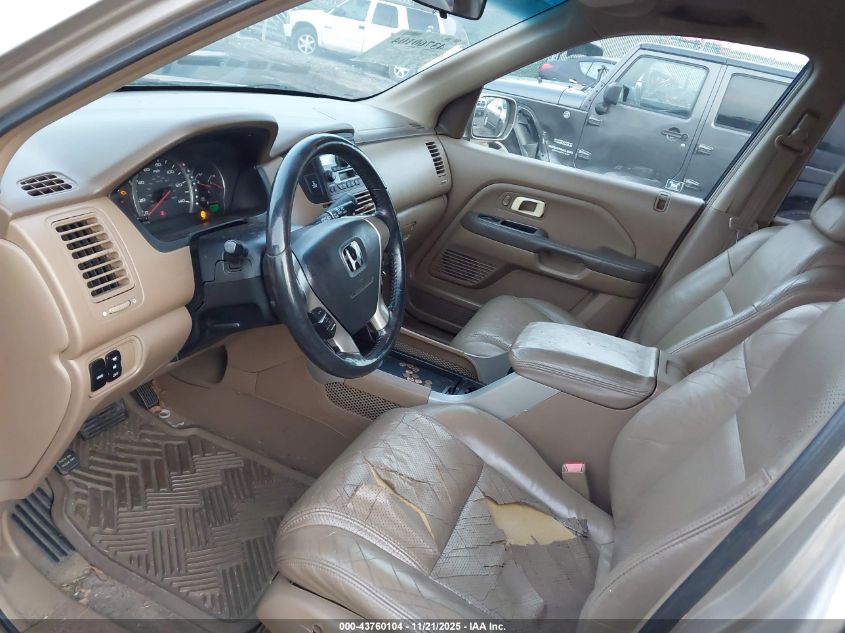 2003 Honda Pilot Ex-L VIN: 2HKYF18583H607536 Lot: 43760104