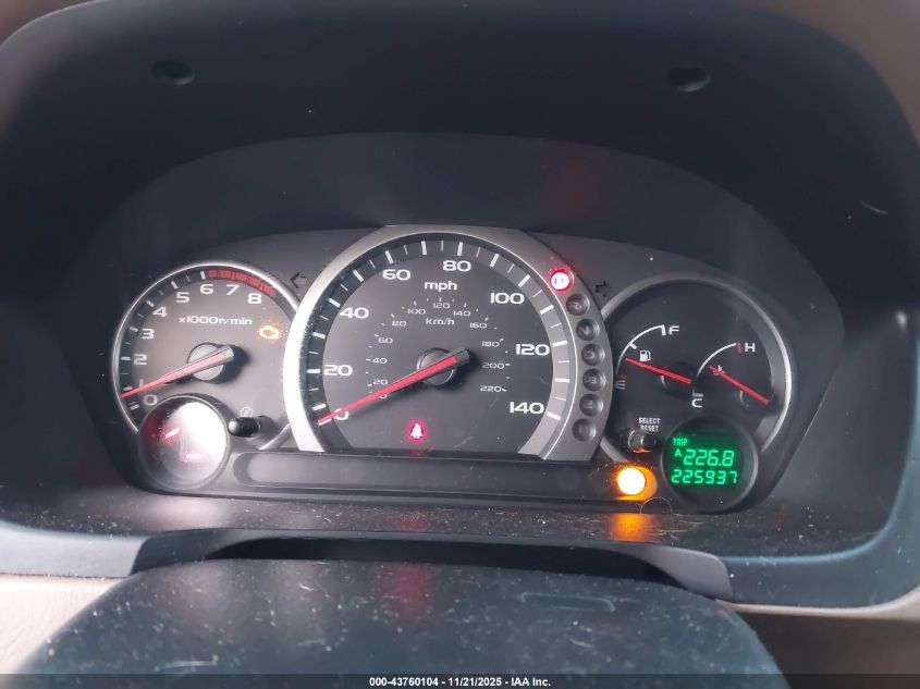 2003 Honda Pilot Ex-L VIN: 2HKYF18583H607536 Lot: 43760104