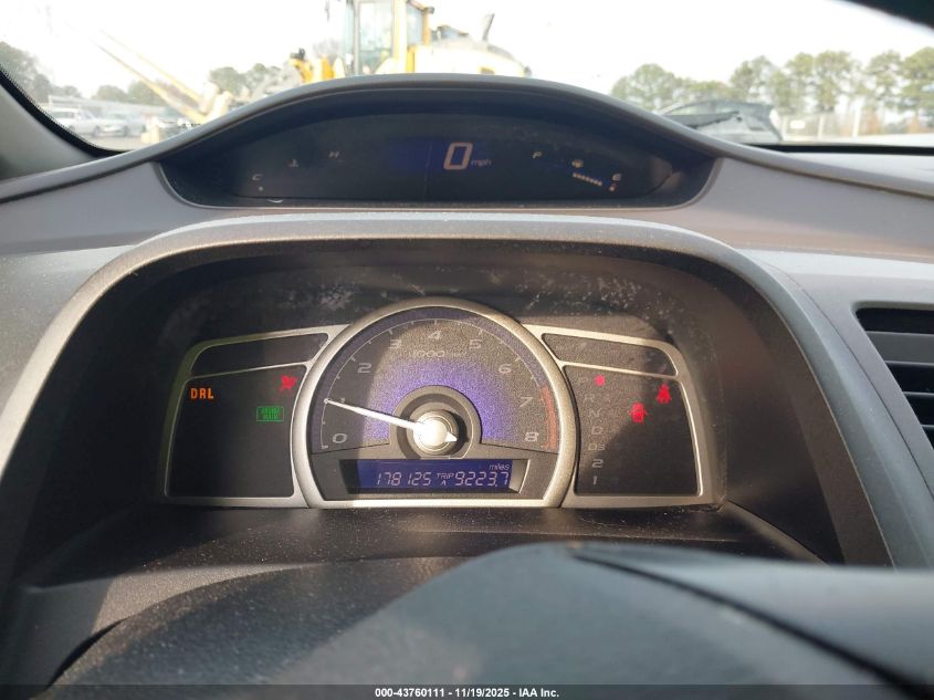 2007 Honda Civic Lx VIN: 1HGFA16597L012092 Lot: 43760111