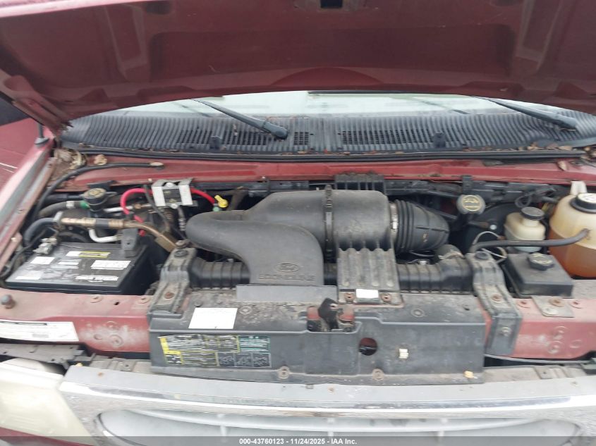 2002 Ford E-150 Commercial/Recreational VIN: 1FDRE14272HB49015 Lot: 43760123