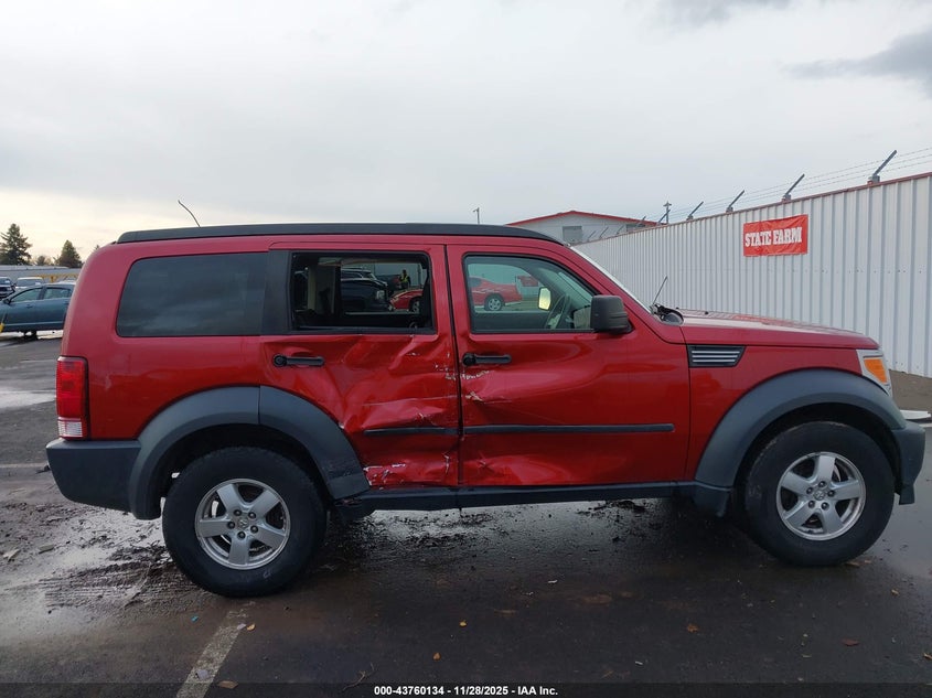 2007 Dodge Nitro Sxt VIN: 1D8GU28KX7W550562 Lot: 43760134