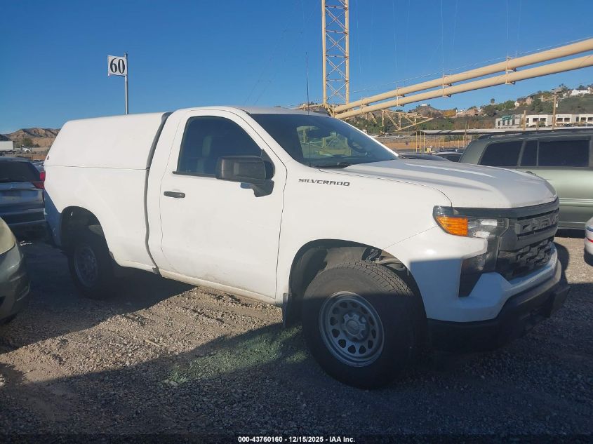 2023 Chevrolet Silverado 1500 2Wd Standard Bed Wt VIN: 3GCNAAEK4PG351440 Lot: 43760160