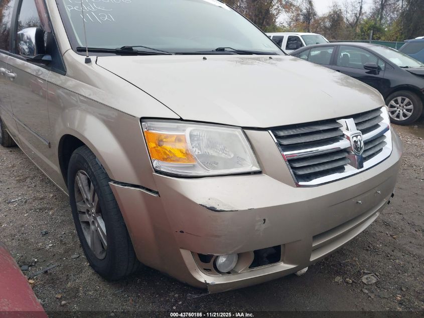 2008 Dodge Grand Caravan Sxt VIN: 2D8HN54X58R656139 Lot: 43760186