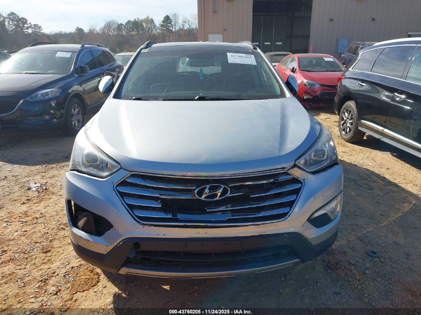 2015 Hyundai Santa Fe Limited VIN: KM8SR4HF9FU092074 Lot: 43760205
