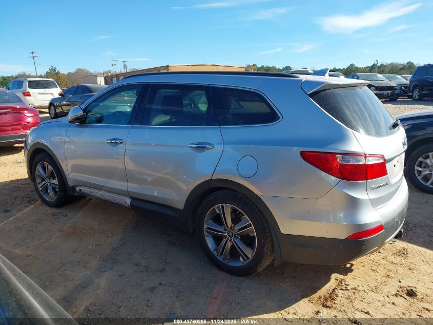 2015 Hyundai Santa Fe Limited VIN: KM8SR4HF9FU092074 Lot: 43760205