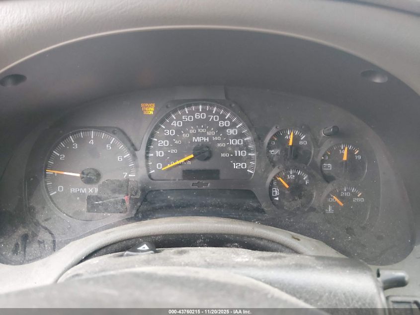 2003 Chevrolet Trailblazer Ls VIN: 1GNDT13S632140131 Lot: 43760215