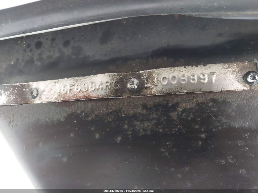 1990 Carriage Chaise 4048 5Th Whl Travel Trailer VIN: 16F63B4R6L1008897 Lot: 43760256