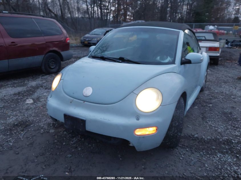 2004 Volkswagen New Beetle Gls 1.8T VIN: 3VWCD31Y54M342308 Lot: 43760265