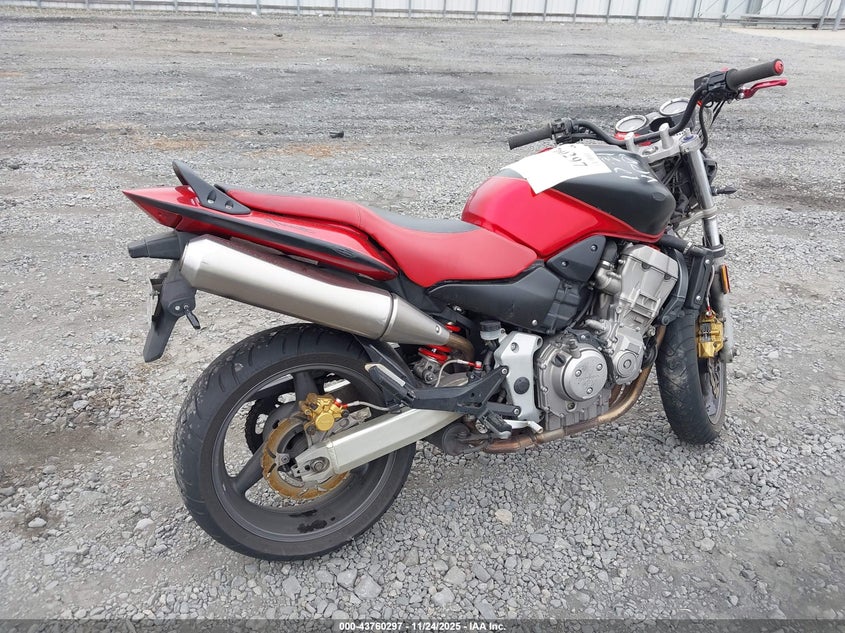 2006 Honda Cb900 F VIN: JH2SC48106M400024 Lot: 43760297