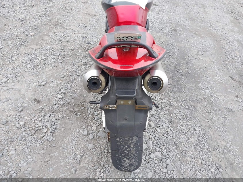 2006 Honda Cb900 F VIN: JH2SC48106M400024 Lot: 43760297