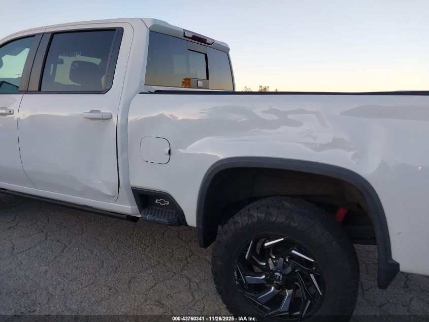 2021 Chevrolet Silverado 2500Hd 4Wd Standard Bed Lt VIN: 1GC4YNEYXMF142526 Lot: 43760341