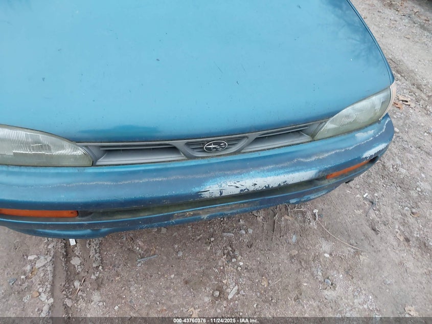 1995 Subaru Impreza L VIN: JF1GC6356SH514509 Lot: 43760376