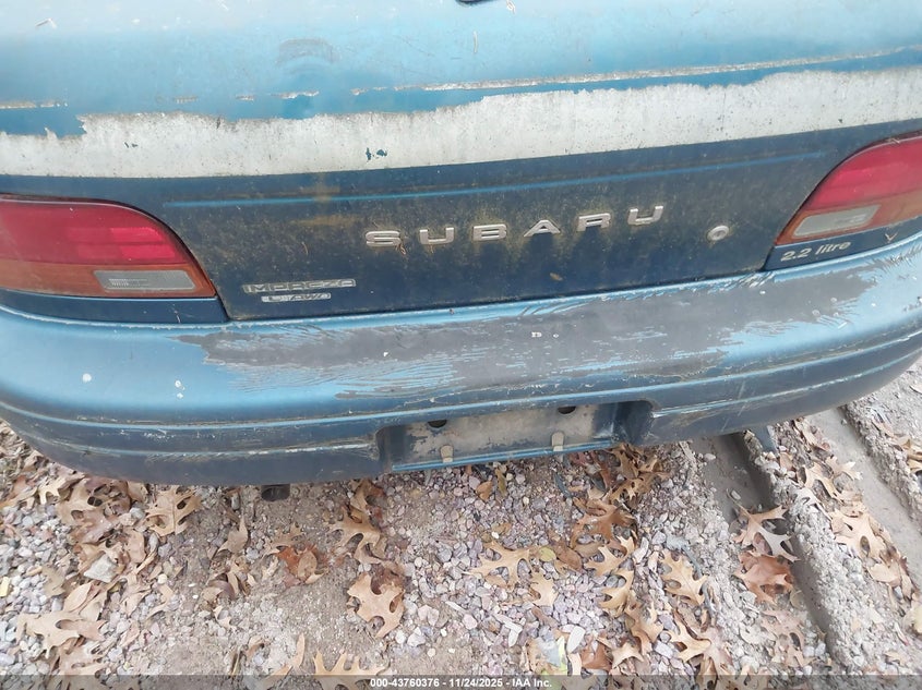 1995 Subaru Impreza L VIN: JF1GC6356SH514509 Lot: 43760376