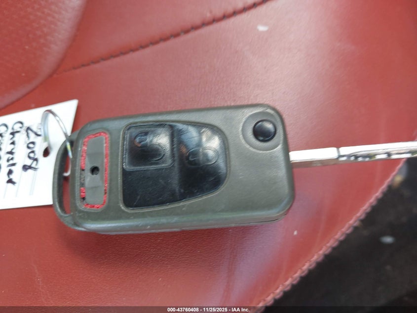 2008 Chrysler Crossfire Limited VIN: 1C3LN65L58X075319 Lot: 43760408