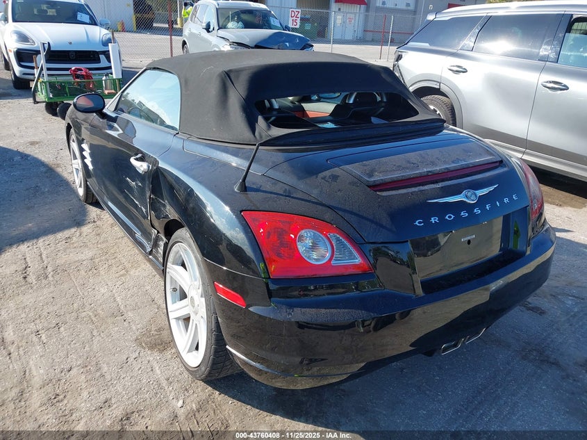 2008 Chrysler Crossfire Limited VIN: 1C3LN65L58X075319 Lot: 43760408